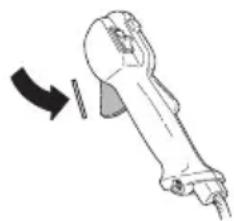 HUSQVARNA 336RK - Throttle trigger lockout - 2