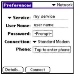 KYOCERA 7135 - Pour paramétrer les préférences réseau - 1