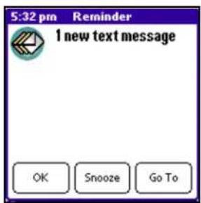 KYOCERA 7135 - Réception d'un message - 1
