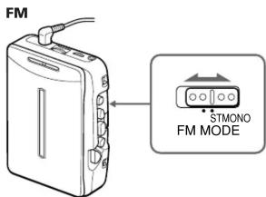 FM STMONO FM MODE