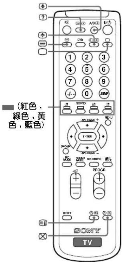 (紅色, 綠色,黃 色,藍色) SONY TV