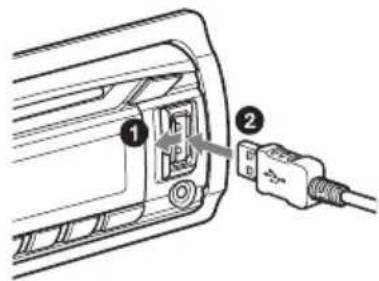 SONY CDX-GT615UV - USB 장치 재생하기 - 1