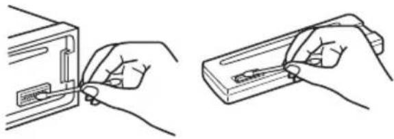SONY CDX-R5610 - Limpieza de los conectores - 1