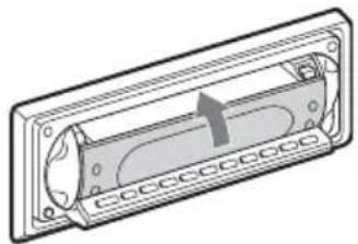 SONY CDX-R5610 - Close the shutter. - 1