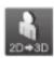 SAMSUNG UE22K5005AK - - 3D-tilstand - 2