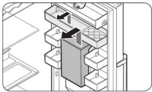 SAMSUNG RR39M7515WW - Vanddispenser (kun relevante modeller) - 1