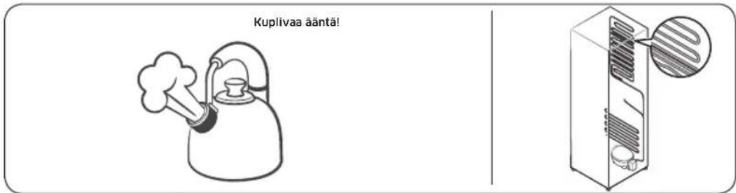 Kuplivaa ääntä!