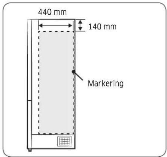 440 mm 140 mm Marketing