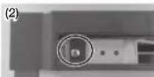 SAMSUNG RB3DN5000WW - Afmontering af køleskabsdøren - 24