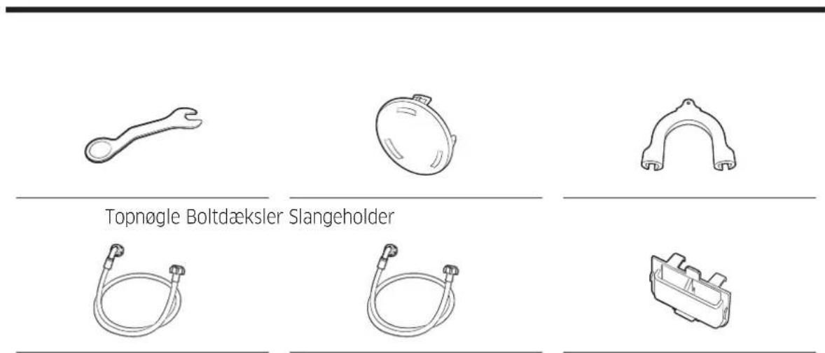 Topnøgle Boltdæksler Slangeholder
