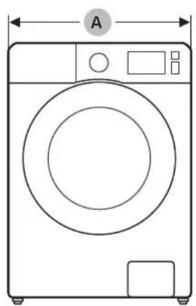 SAMSUNG WW80T604CLE - Specifikationsark - 1