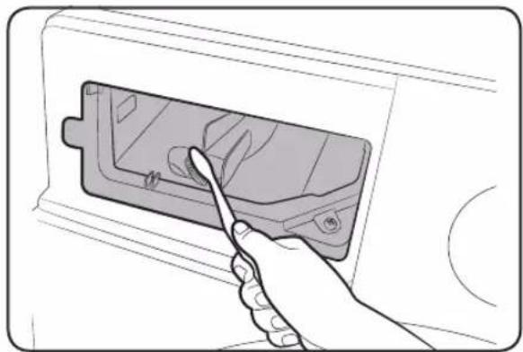 SAMSUNG WW90J6400EW - Sæbeskuffe - 3