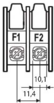 F1 F2 10,1 11,4