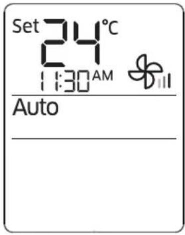 Set 24°C 1:30 AM Auto