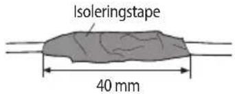 Isoleringstape 40 mm