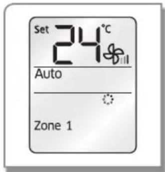 Set 24°C Auto Zone 1