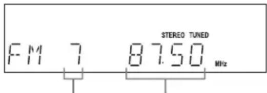 FM 7 STEREO TUNED 87.50 MHz