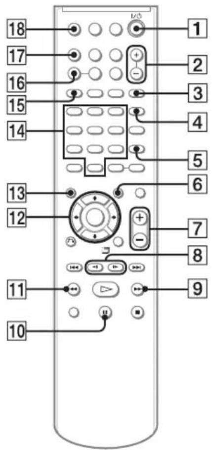 18 17 16 15 14 13 12 11 10 1 2 3 4 5 6 7 8 9