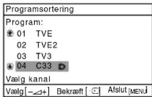 SONY KV-21CT1E - Tænd for TV-apparatet og automatisk program-indstilling - 7