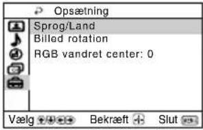 SONY KV-21CT1E - Dertil foretages følgende: - 3