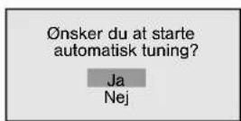 SONY KV-32FX66E - Tænd for TV-apparatet og automatisk program-indstilling - 18