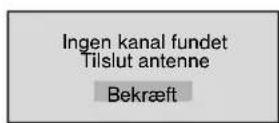 SONY KV-32FX66E - Tænd for TV-apparatet og automatisk program-indstilling - 23