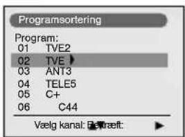 SONY KV-32FX66E - Tænd for TV-apparatet og automatisk program-indstilling - 26