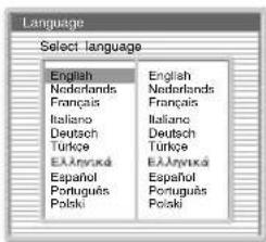SONY KV-32FQ85E - Sådan tændes TV-apparatet og automatisk indstilling - 4