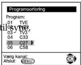 SONY KV-29FX64E - Tænd for TV-apparatet og automatisk program-indstilling - 11