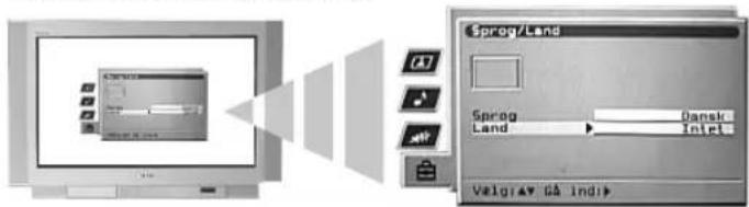 SONY KV-36FS76E - Automatisk indstilling af TV-apparatet - 2