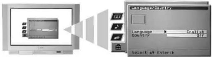 SONY KV-36FS76E - Sintonización automática del TV - 1