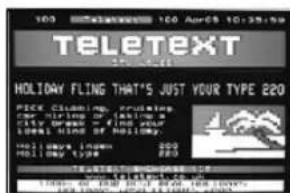100 TeleText 100 Apr-08 10:35:59 TELETEXT HOLIDAY FING THAT'S JUST YOUR TYPE 220 PICK CLADDING, FRIKLING, THE FILING OF LANDING A CITY OF THE FILING FOR ALL LOWS LIKE OF HOLLY. HOLIDAY ITEMS HOLIDAY ITEMS TOMES IN THE ELLINOY ITEMS TOMES IN THE ELLINOY ITEMS TOMES IN THE ELLINOY ITEMS