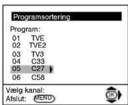 SONY KV-32LS60E - Tænd for TV-apparatet og automatisk program-indstilling - 12
