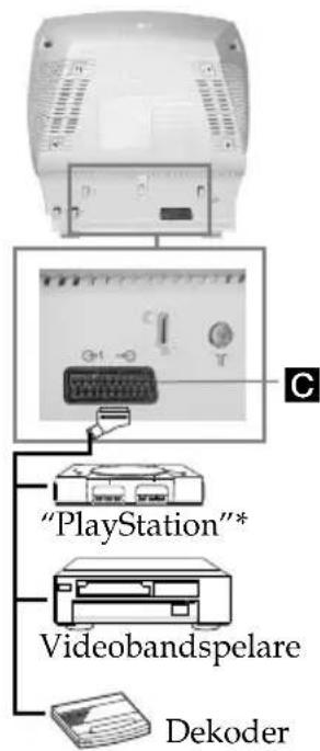 "PlayStation"* Videobandspelare Dekoder