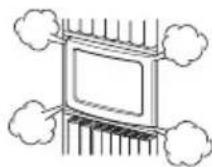 SONY KV-14LM1E - Tilkobling av en flyttbar antenne - 7