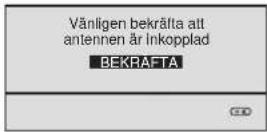 SONY KV-21FX20E - Automatisk inställning av TV:n med hjälp av fjärrkontrollen - 6