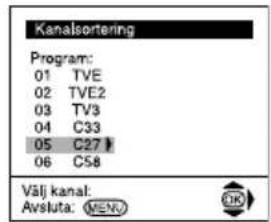 SONY KV-29CL11E - Att sätta på TV:n och automatisk inställning - 14