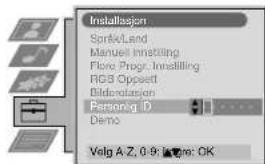 Installation Sprk/Land Manual Instilling Flore Progr. Instilling RGB Oppsett Bldredstation Personing ID Demo Volg A-Z, 0:9: [ ] [ ] [ ] [ ] [ ] [ ] [ ] [ ] [ ] [ ] [ ] [ ] [ ] [ ] [ ] [ ] [ ] [ ] [ ] [ ] [ ] [ ] [ ] [ ] [ ] [ ] [ ] [ ] [ ] [ ] [ ] [ ] [ ] [ ] [ ] [ ] [ ] [ ] [ ] [ ] [ ] [ ] [ ] [ ] [ ] [ ] [ ] [ ] [ ] [ ] [ ] Valg A-Z, 0:9: [ ] [ ] [ ] [ ] [ ] [ ] [ ] [ ] [ ] [ ] [ ] [ ] [ ] [ ] [ ] [ ] [ ] [ ] [ ] [ ] [ ] [ ] [ ] [ ] [ ] [ ] [ ] [ ] [ ]
