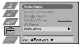 SONY KV-28FQ75E - Justera bildens rotation - 2