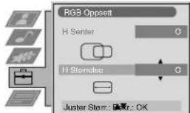 RGB Offset H Senter H Storofalo Juster Store: OK