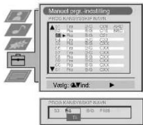 SONY KV-28FQ75E - Overspringning af programnumre - 3