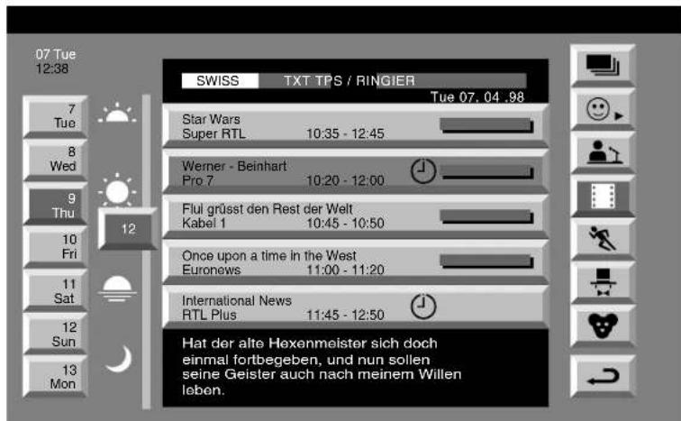 SONY KV-28FQ75E - Valg af NexTView-udbyder - 1