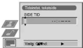 SONY KV-28FQ75E - Tidsindstillet tekstside\* - 1