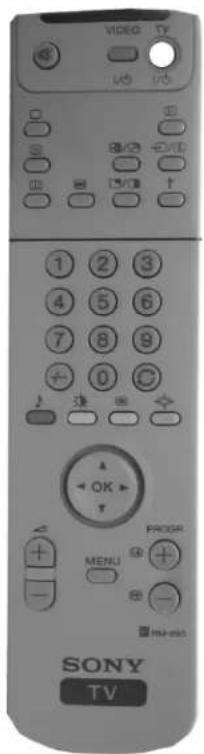 SONY KV-28FQ75E - Sådan tændes TV-apparatet - 3