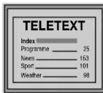 SONY KV-32FX68E - Att använda text-TVs informationstjänst: - 1