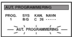 SONY KP-41PZ1E - TV-apparatets automatiske indstilling ved hjælp af fjernbetjeningen - 4