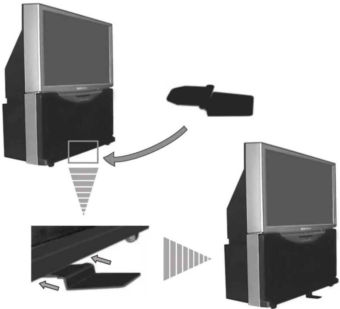 SONY KP-41PZ1E - Stabilisering af projektions-TV - 2