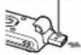 SONY ICD-UX502 - Using a USB AC Adaptor - 1