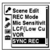 SONY ICD-UX502 - To record using the synchronized recording function - 1