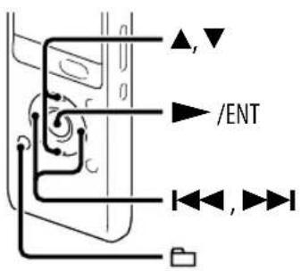 ▲,▼ ►/ENT ◄◄►,►►►